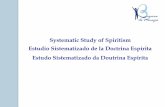 Systematic Study of Spiritism Estudio Sistematizado de la Doctrina Espirita Estudo ... BM aula 24.pdf · 2011-10-28 · Estudo Sistematizado da Doutrina Espirita. Clase 24 Intervención