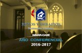 RETOS Y DESAFÍOS DE LA IMMAR-CASE PARA EL NUEVO …immarcase.org/.../RETOS_CONF_TESTIMONIO_CRISTIANO_2016-2017.pdf · RETOS Y DESAFIOS 1 Evangelización permanente 2 Discipulado
