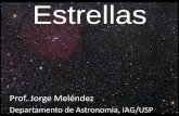 Estrellas - Departamento de Astronomia | Departamento de ...jorge/estrelas2012.pdf · Orbita do Sol (efeito de Júpiter e Sat) Planetas ao redor de outras estrelas ... (Doppler) More