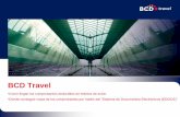 BCD Travel · documentos El tiempo en el cual los viajeros podrán apreciar sus documentos es de 4 días hábiles a partir de la compra de su boleto , siempre y cuando la aerolínea