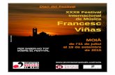 XXXII Festival Internacional de Música Francesc Viñas PDF/Diari Festival Vinas 2015.pdf · De l’11 de juliol al 19 de setembre de 2015 Festival Internacional de Música Francesc