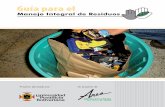 Guía para el Manejo Integral de Residuos - sabaneta.gov.coa para el Manejo... · Presentación El Área Metropolitana del Valle de Aburrá, en su condición de autoridad ambiental