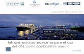 Infraestructuras necesarias para el uso del GNL como ... · emisiones en las zonas de control para reducir las emisiones de óxido de azufre y óxido de nitrógeno de los buques de