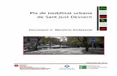 Pla de mobilitat urbana de Sant Just Desvern PMU... · Pla de Mobilitat Urbana de Sant Just Desvern 9 Mapa de superació dels nivells nocturns establerts per la Llei 16/2002 de protecció