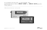 Control remoto y módulo de - Tu Tienda Solar usuario RCC-02-03.pdf · STUDER Innotec RCC-02/-03 Manual para usuario V. 3.7.0 5 Carga de parámetros del control remoto {5016 ...