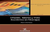 Inflación, Salarios y Ciclo Económico en Nicaragua · Documento preparado bajo contrato del Proyecto a la ... (USAID). USAID Contrato No ... el caso de Nicaragua el aumento de los