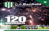 INOLVIDABLES - Club Atlético Banfieldclubabanfield.org/inicio/wp-content/gacetillas/CAB-Gacetilla-66.pdf · la historia del Club que apasiona al 70% del Sur. El pasado y el presente