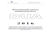 2 0 1 6 - agenciatributaria.es · Departamento de Aduanas Agencia Tributaria e Impuestos Especiales Documento único administrativo 2 0 1 6 RESOLUCIÓN DEL DEPARTAMENTO DE ADUANAS