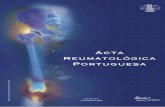 Acta Reumatológica Portuguesa · Sociedade Portuguesa de Reumatologia Rua D.Estefânia 177,1º D 1000-154 Lisboa Registo Isenta de inscrição no I.C.S.nos termos da alínea a) ...