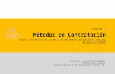 PROCESO DE SELECCIÓN - Portal Oficial del Gobierno …regionmadrededios.gob.pe/new/vista/archivos/Sesion2.ppt · PPT file · Web view2017-10-23 · Sesión 2 Métodos de Contratación