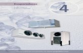 Sección 4 (1-30) - 12 - ScalofrioS · Los evaporadores ventilados de la gama XR están destinados ... Los motoventiladores Ø 200 mm que equipan la gama XR son de tipo cerrado, ...