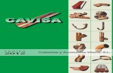 CAVISAgrupocavisa.com/2012.pdf · 3 canalones ingletes juntas de dilataciÓn tapas palomillas tirantes soportes 4 6 8 10 14 18 18 cavisa cubiertas y accesorios vitoria, s.l.