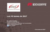 Los 10 temas de 2017 - IMEFimef.org.mx/CDMexico/descargas/2017/mdi/enero/Desayuno_cfos_170117.pdf · Pequeña Empresa Scott Pruitt Agencia de Protección Ambiental ... en forwards