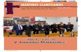 MÁRTIRES CLARETIANOS BARBASTRON. 112 - abril - 2018 · 5 N. 112 Abril 218