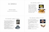 Els minerals II - biobel.files.wordpress.com · “pedra de radio ” Altres sulfurs. ...
