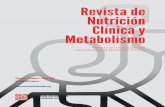 Revista de Nutrición Clínica y Metabolismonutriclinicacolombia.org/images/revista/Revista-Nutricion-N1-V1... · Avenida 15 No. 118-03 Oficinas 512 / 514, Bogotá, D.C., Colombia