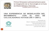 Los Usos de la estabilidad en una experiencia de ... · M en C. Eduardo Carlos Briceño Solís José David Zaldívar Rojas Departamento de Matemática Educativa Cinvestav-IPN. México.