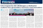 1ª CONVENCIÓN CONSEJO: Un espacio de diálogo y debate ... · ESPACIO DE PUBLICIDAD MARTES 26 DE AGOSTO DE 2014 Un espacio de diálogo y debate sobre los grandes temas nacionales
