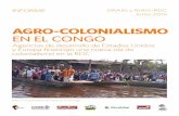 Agro-coloniAlismo en el Congo - grain.org · en la RDC. Luego, en el año 2009, después de varios años de abandono, vendió sus plantaciones de palma aceitera de Boteka, Lokutu