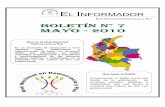 E L INFORMADOR - podion.org · • Escuelas de DDHH del Valle del Cauca ... la Defensoría del Pueblo (Regional Nariño, Sistema de Alertas Tempranas SAT y Programa Regionalizado),