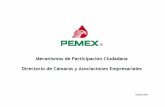 Presentación de PowerPoint - PEMEX | Transformación para ... · Sabrina Diaz Romero Valencia Directora General Lic. Arturo Rangel Flores Presidente Sector Calzado de Seguridad M.E.I.