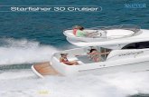 Starfisher 30 Cruiser - Starfisher - Astillero - Vigo ... · visiones de laminado manual de ... Con una cubierta de francobor-do en descenso hacia popa para ... 220 hp cada uno, en
