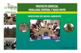 DIRECCION DE MEDIO AMBIENTE - Proyecto Especial Huallaga ... · reforestacion en la faja marginal de la quebrada cumbaquihui. ... reformulación del proyecto “manejo ambiental sostenible