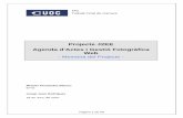 Agenda d'Actes i Gestió Fotogràfica Webopenaccess.uoc.edu/webapps/o2/bitstream/10609/513/1/42214tfc.pdf · AFEGIR NOU ACTE / CONSULTA DE L ... portlets, JavaServer Pages i varies
