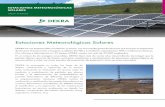 Estaciones Meteorológicas Solares - dekra-ambio.es · seguidores solares, cálculo MMP Comparación de pérdidas de rendimiento de generadores fotovoltaicos en condiciones de polvo