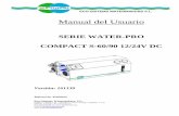 Manual del Usuario - Potabilizadoras/desalinizadoras de ...eco-sistems.com/wp-content/uploads/2017/01/MANUAL-S-60-S-90... · DO FRESH FLUSH eco - sistems STOP ... regulando la velocidad