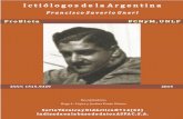 Ictiólogos de la Argentina - CORE · - Desde 1932 a 1940 da clases en el Colegio Nacional B. Rivadavia - Fue profesor del Liceo Nacional de Señoritas Núm 2. - En 1958 trabaja como