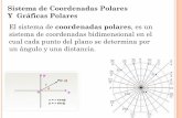 Sistema de Coordenadas Polares Y Gráficas Polares · El sistema de coordenadas polares, es un sistema de coordenadas bidimensional en el cual cada punto del plano se determina por