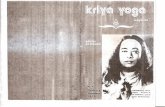K R - elartedelapaz.org · I l l ! I I ' I K R I Y A YOGA Magazine - Edioion en Esyaiiol SUJUAUIO RELIGION Y TECNICA . . . . . . . .. HACIA LO DIVINO Rajarsi Krishna Yogananda