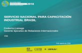 SERVICIO NACIONAL PARA CAPACITACIÓN INDUSTRIAL … filesenai en brasil principales nÚmeros mÁs de 3,4 millones de matrÍculas en cursos de capacitaciÓn profesional y tecnolÓgico