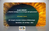Avastin y retinopatia diabetica proliferativa - academia.cat · Glaucoma neovascular y anti -VEGF Glaucoma neovascular neuropatía causada por el bloqueo del acuoso 2ª a la proliferación