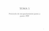 Tema7 PPP[1] [Modo de compatibilidad] - Departament d ...informatica.uv.es/iiguia/AER/Tema5_PPP.pdf · PROTOCOLO PPP • A finales de la década delA finales de la década del ´80,