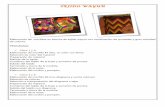 PROGRAMA - arteslarueca.com · elaborar 2 diseños de tejido wayuu, como las de la foto 2) El curso de elaboracion de las gazas wayuú, como la de la mochila negra (foto 2) y 6 diseños