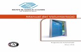 Manual del Voluntario(a) - bgcpr.orgbgcpr.org/wp-content/uploads/2017/06/Manual-del-Voluntarioa-BGCPR... · Manual del/la voluntario/a ... tareas o servir como tutor para enriquecer