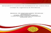 MANUAL DE DISPOSICIONES TÉCNICAS GENERALES … · 1 manual de disposiciones tÉcnicas generales sobre seguridad humana y protecciÓn contra incendios versiÓn 2013