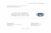 CLAVE DE EXAMEN -Matemática Básica 2 - Código de curso: 103mate.ingenieria.usac.edu.gt/archivos/clave-103-2-N-2-00-2012.pdf · universidad de san carlos de guatemala matematica