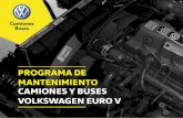 Manual de Mantenimiento Camiones y buses Volkswagen EUROVcamionesybusesvolkswagen.co/files/Manual_de_Mantenimiento_Camiones... · ZF S5-420 API-GL4 SAE 80W (mineral) API-GL4 SAE 80W