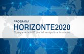 ¿Qué es HORIZONTE2020? - urosario.edu.co · de frontera en todas las áreas del conocimiento (ERC starting and advanced grants). Proyectos de movilidad y capacitación de ... Usar