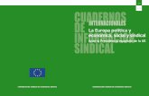 2002 - ccoo.gal · cuadernos internacionales de información sindical 4 • La Europa política y económica, social y sindical. Ante la Presidencia española de la UE