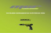 CATÁLOGO HERRAMIENTAS ELÉCTRICAS 2015 HERRAMIENTAS WORX.pdf · catÁlogo herramientas elÉctricas 2015. 4 6 gama a baterÍa gama construcciÓn Índice 3 gama madera versacut ...