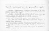 La fe notarial en los pasados siglos - riubu.ubu.esriubu.ubu.es/bitstream/10259.4/1463/1/0211-8998_n157_p728-738.pdf · tiago, de Castroxeriz; ... señor e padre e por mis abuelos