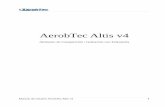AerobTec Altis v4 · Nota: Es necesario mantener el acelerador apagado durante esta fase. Se recomienda ajustar la altura inicial antes de cada vuelo al desconectar y volver a conectar