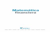 Matemática financiera - ebooks.arnoia.com · 2.2.1 Modelo de cuotas ﬁ jas o francés ... necesarios para un aprendizaje básico de la materia, ... Bimestre 60 Trimestre 90 Cuatrimestre