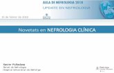 Update en Nefrologia Clínicasocane.cat/pdfs/aula_hemodialisi/aula_2018_sessio_1_3.pdf · Novetats en NEFROLOGIA CLÍNICA UPDATE EN NEFROLOGIA Introducció 2017 Introducció NEFROPATIA