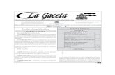 L La Gacetaa Gaceta - icj.org · REPÚBLICA DE HONDURAS - TEGUCIGALPA, M. D. C., 23 DE OCTUBRE DEL 2014 No. 33,562 DIARIO OFICIAL DE LA REPÚBLICA DE HONDURAS ... ambos del Libro