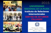 UNIVERSIDAD NACIONAL DE LA PLATA Instituto de Relaciones ... · AFAM (Alta Formazione Artistica e Musicale):
